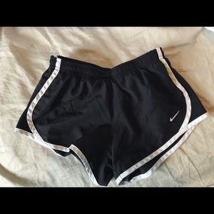 Girls Nike running shorts!